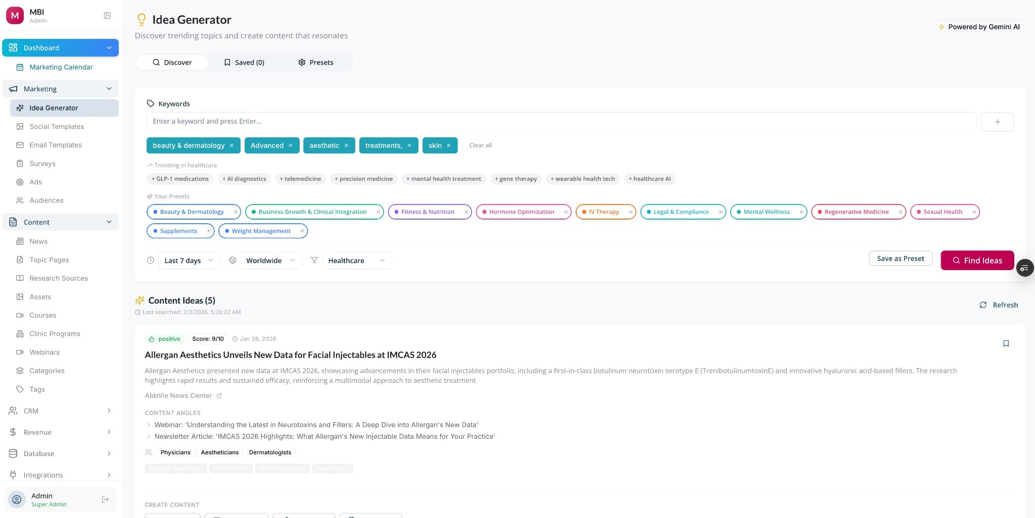 MedBioInstitute screenshot 2